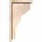 Ekena Millwork Monterey Smooth Corbel w/Backplate, Douglas Fir, 7 1/2"W x 10"D x 18"H COR08X10X18MON01SDF - alternate 4